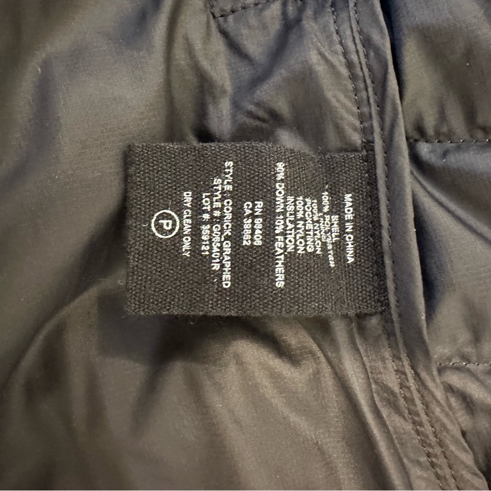 Theory puffer vest Gem